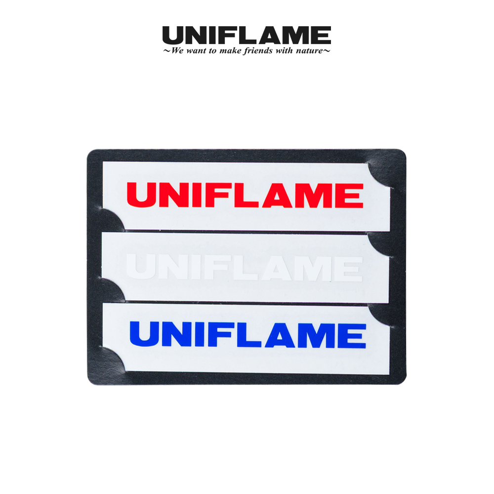 UF 로고 스티커 S 트리오