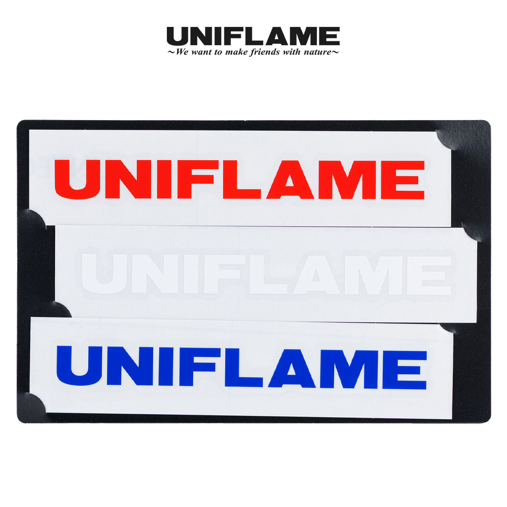 UF 로고 스티커 L 트리오