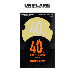 40주년 한정상품 UF 로고 스티커 세트